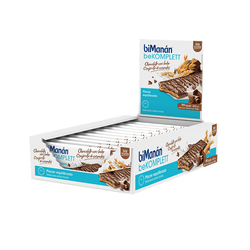 BIMANAN SNACK BARRITA CHOCOLATE CON LECHE 17 G