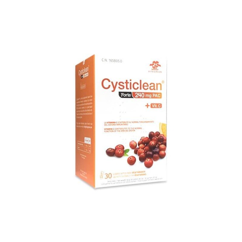 CYSTICLEAN FORTE (240 MG PAC) 30 CAPSULAS