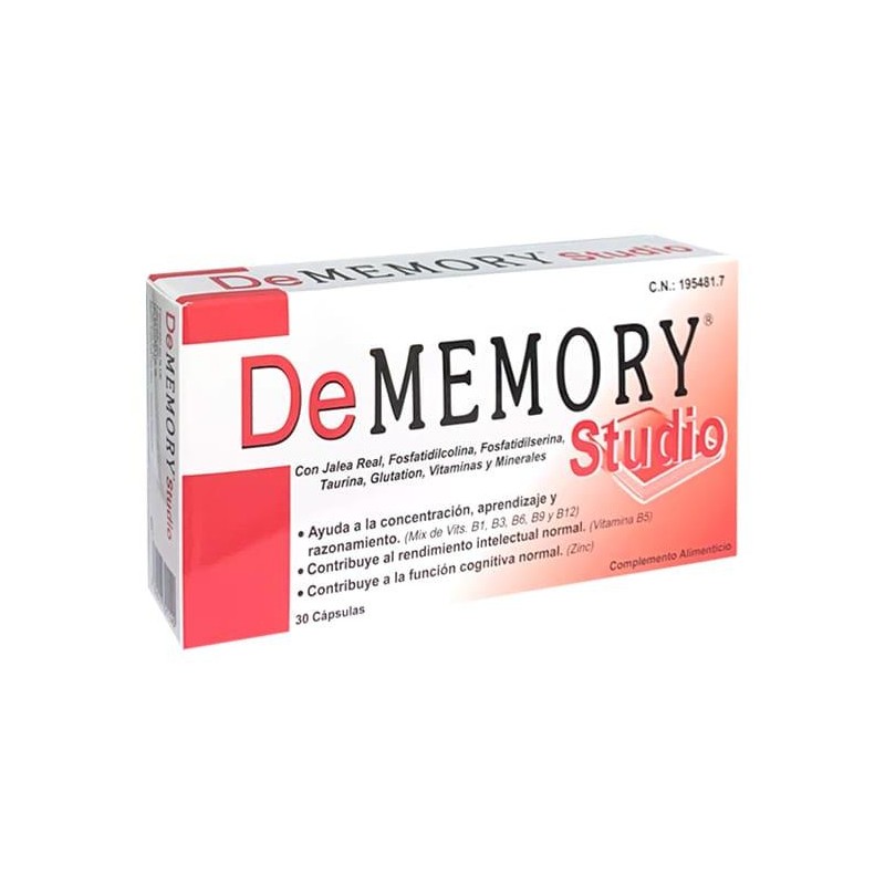 DEMEMORY STUDIO 30 CAPSULAS