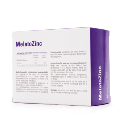 MELATOZINC 1MG 60 CAPS