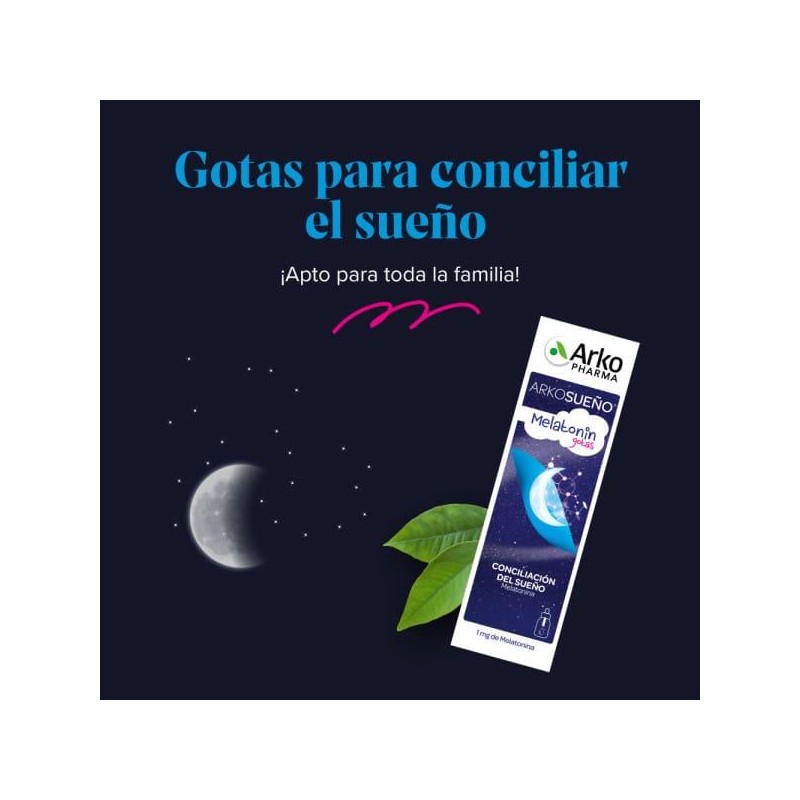 ARKOSUEÑO MELATONIN GOTAS 1 ENVASE 30 ML