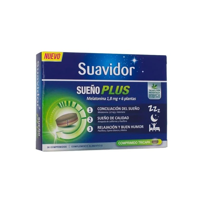 SUAVIDOR SUEÑO PLUS TRICAPA 30 COMP