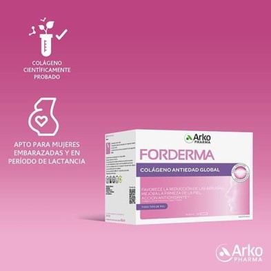 ARKO FORDERMA COLAGENO ANTIEDAD GLOBAL 30 STICKS SABOR A MANGO