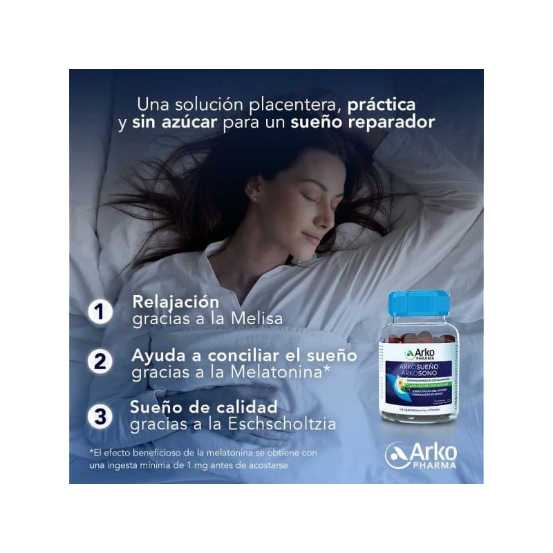 ARKOSUEÑO DORMIGUMMIES 60+30 CARAMELOS