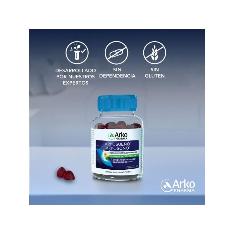 ARKOSUEÑO DORMIGUMMIES 60+30 CARAMELOS
