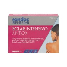 SANDOZ BIENESTAR SOLAR INTENSIVO ANTIOX 30 CAPSULAS