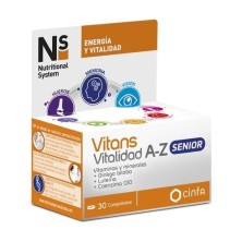 NS VITANS VITALIDAD A-Z SENIOR 30 COMPRIMIDOS