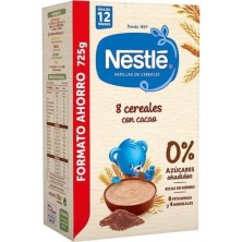 NESTLE PAPILLA 8 CEREALES AL CACAO 1 ENVASE 725 G