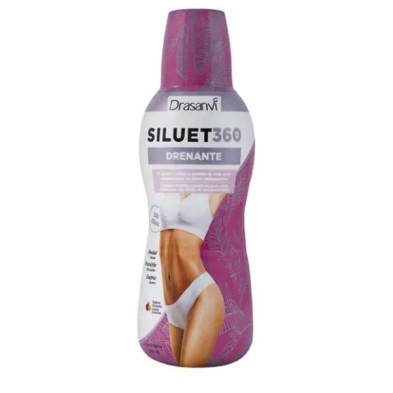 DRASANVI SILUET 360º DRENANTE 1 BOTELLA 600 ML SABOR CIRUELA