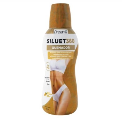 DRASANVI SILUET 360º QUEMADOR 1 BOTELLA 600 ML SABOR MANDARINA