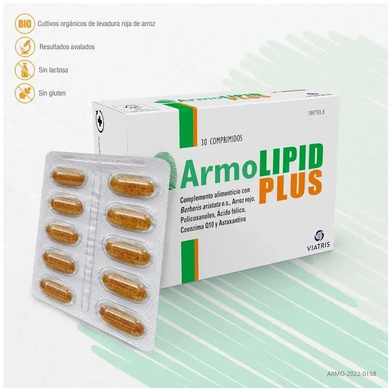 ARMOLIPID PLUS 2 ENVASES 30 COMPRIMIDOS