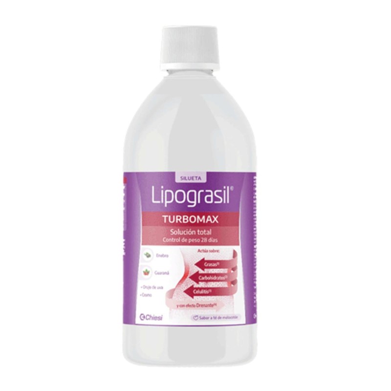 LIPOGRASIL TURBOMAX 1 ENVASE 500 ML SABOR TE DE MELOCOTON