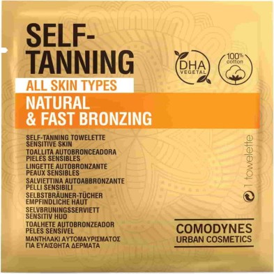 COMODYNES SELF TANNING NATURAL AND UNIFORM BODY
