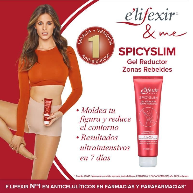 E´LIFEXIR SPICYSLIM GEL INDUCTOR QUEMAGRASAS ZON