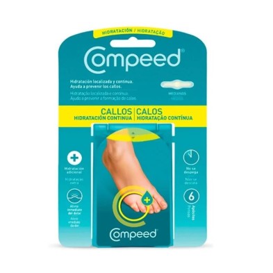 COMPEED CALLOS HIDRATACION CONTINUA 6 UNIDADES