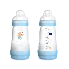 BIBERON ANTICOLICO MAM ANTICOLIC EASY START +2M R 260 ML PACK DOBLE