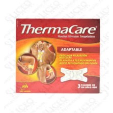 THERMACARE ADAPTABLE PARCHES TERMICOS 3 PARCHES