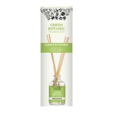 GREEN BOTANIC AMBIENTADOR 1 FRASCO 50 ML AROMA BERGAMOTA + MIKADOS DE MADERA
