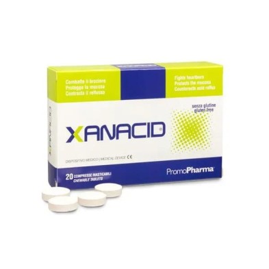 XANACID 20 TABLETAS MASTICABLES