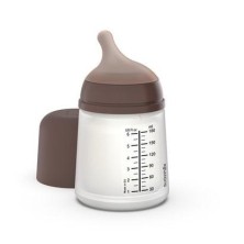 BIBERON ANTICOLICO T SILICONA SUAVINEX ADAPTABLE + 0 MESES 1 ENVASE 180 ML CARAMEL