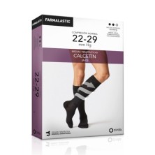 CALCETIN FARMALASTIC NEGRO T- PEQ