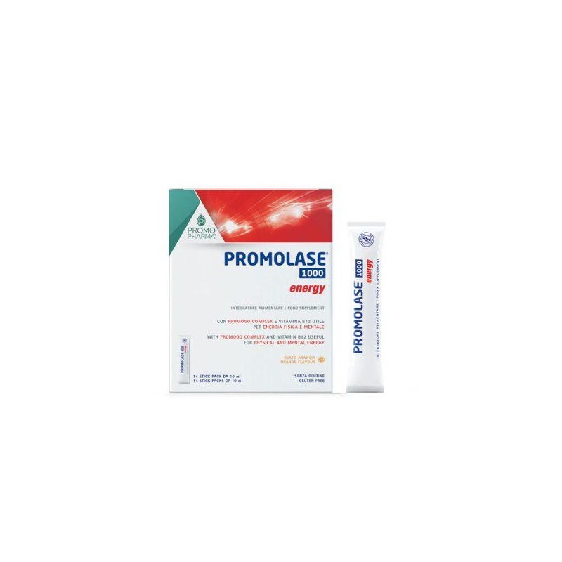 PROMOLASE 1000 ENERGY 14 STICK SABOR NARANJA
