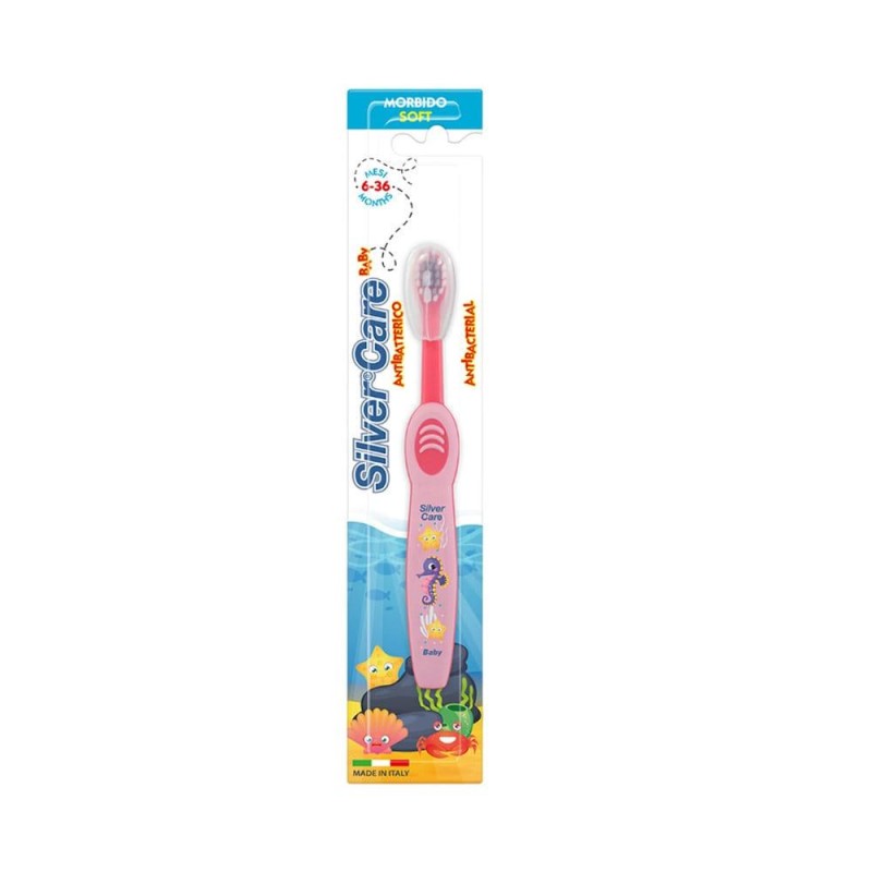 SILVER CARE CEPILLO DE DIENTES PARA BEBE SUAVE 6-36 M