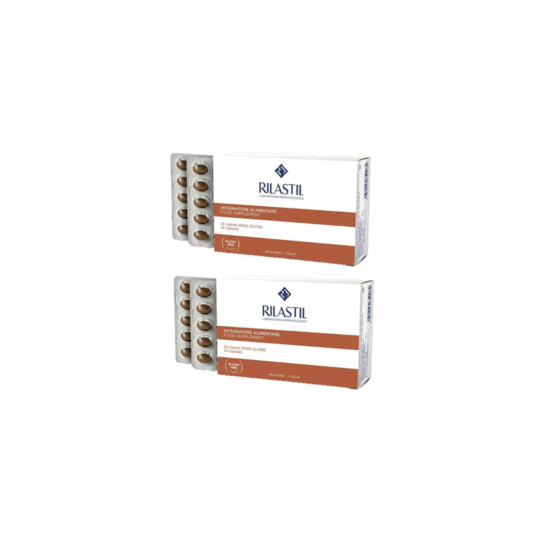 RILASTIL DUPLO SUN SYSTEM ORAL 2X30CAP