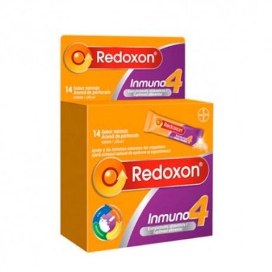 Redoxon Inmuno 4 Vitaminas Defensas Naturales - 14 sob