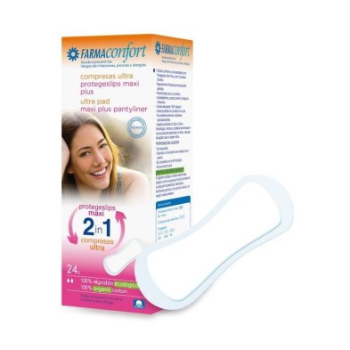 COMPRESAS HIGIENICAS FEMENINAS FARMACONFORT 2 EN