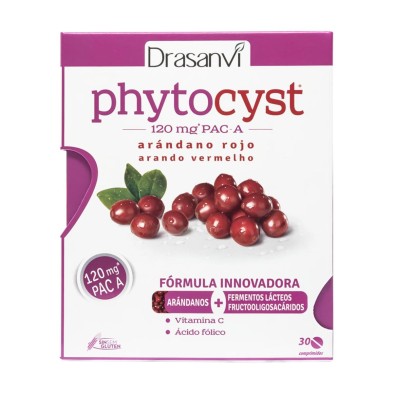 DRASANVI PHYTOCYST ARANDANO ROJO 30 COMPRIMIDOS