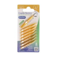 ORATEK RETRACTIL CEPILLO INTERDENTAL 0.7 MM 8 CE