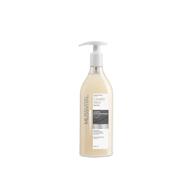 MUSSVITAL CHAMPU CABELLO SECO 400 ML