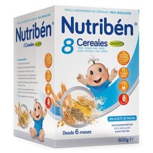 NUTRIBEN PAPILLA 8 CEREALES DIGEST 600 GR