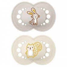 CHUPETE LATEX ORTO MAM ORIGINAL+16 M R DOBLE