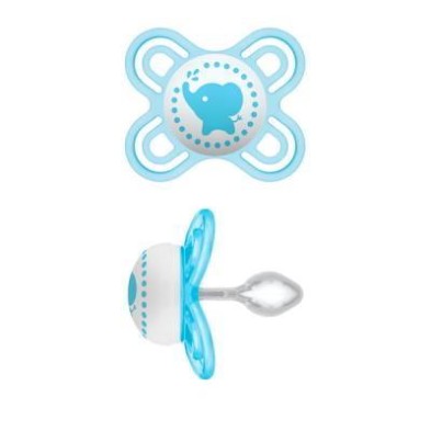 CHUPETE SILICONA MAM PERFECT 0+ A PACK DOBLE