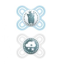 CHUPETE SILICONA MAM PERFECT 0+ N PACK DOBLE