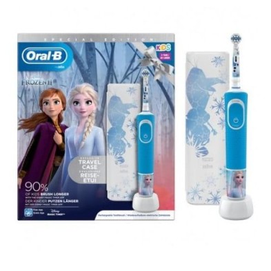 ORAL-B CEPILLO ELEC PRO KIDS 3+FROZEN II CON ESTUCHE DE VIAJE