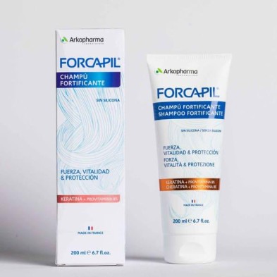 FORCAPIL CHAMPU FORTIFICANTE CON KERATINA 1 ENVASE 200 ML