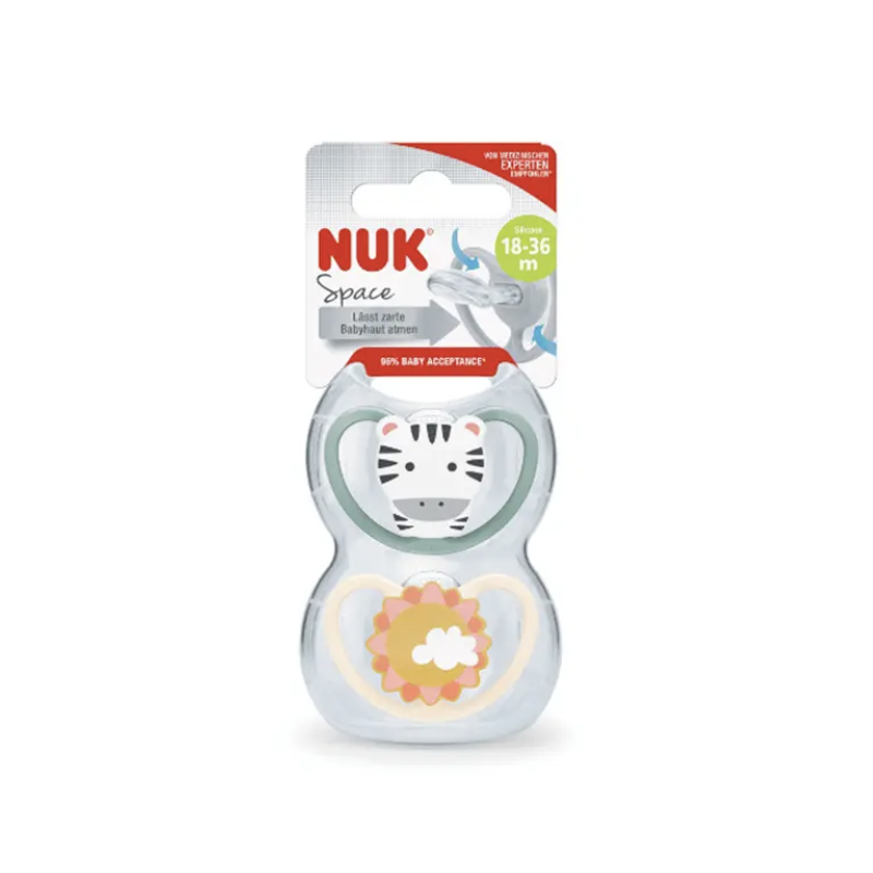 Chupetes NUK 18-36 Meses Silicona