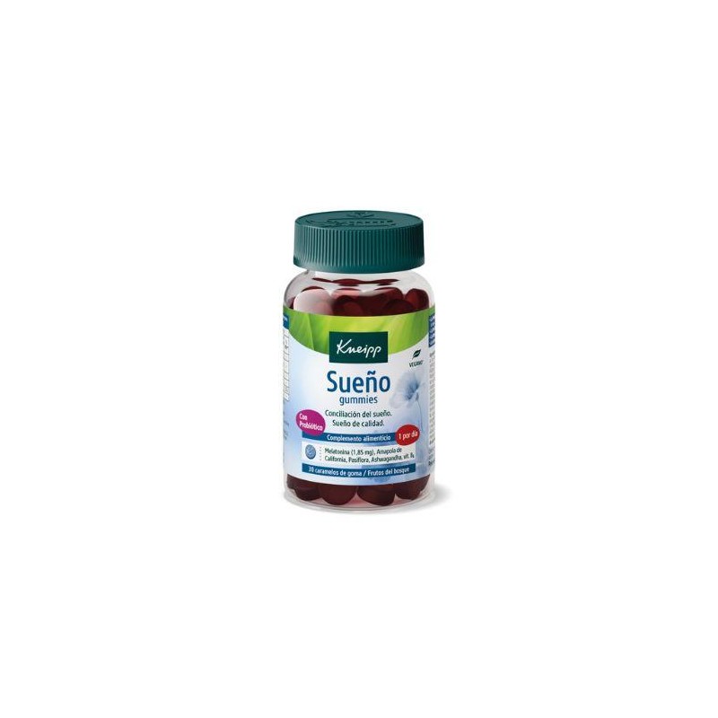 KNEIPP SUEÑO 30 GUMMIES SABOR FRUTOS DEL BOSQUE