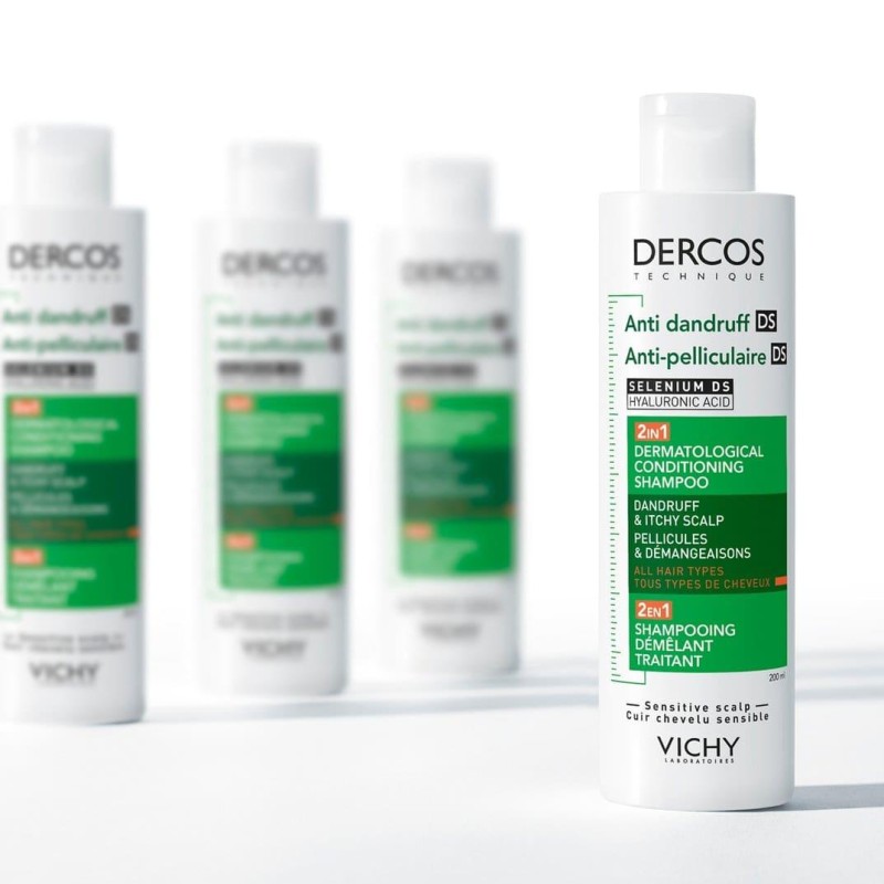 DERCOS CHAMPU ANTICASPA 2 EN 1 1 ENVASE 200 ML