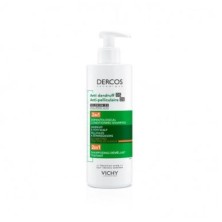 DERCOS CHAMPU ANTICASPA 2 EN 1 1 ENVASE 390 ML