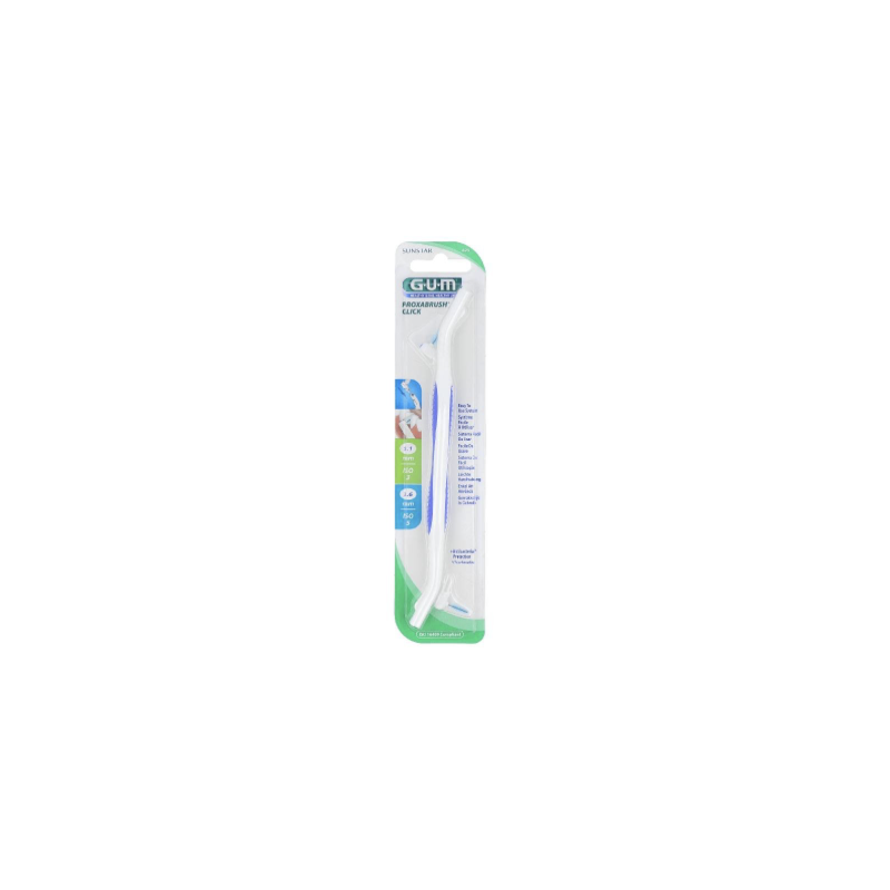 CEPILLO INTERDENTAL GUM 625 PROXABRUSH CLICK MAN