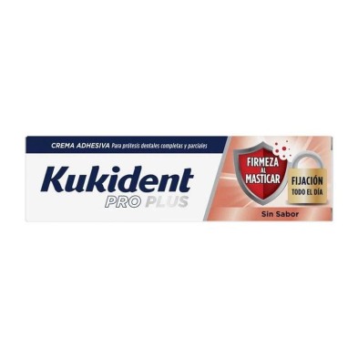 KUKIDENT PRO DOBLE ACCION CREMA ADHESIVA PARA DENTADURA 40 G
