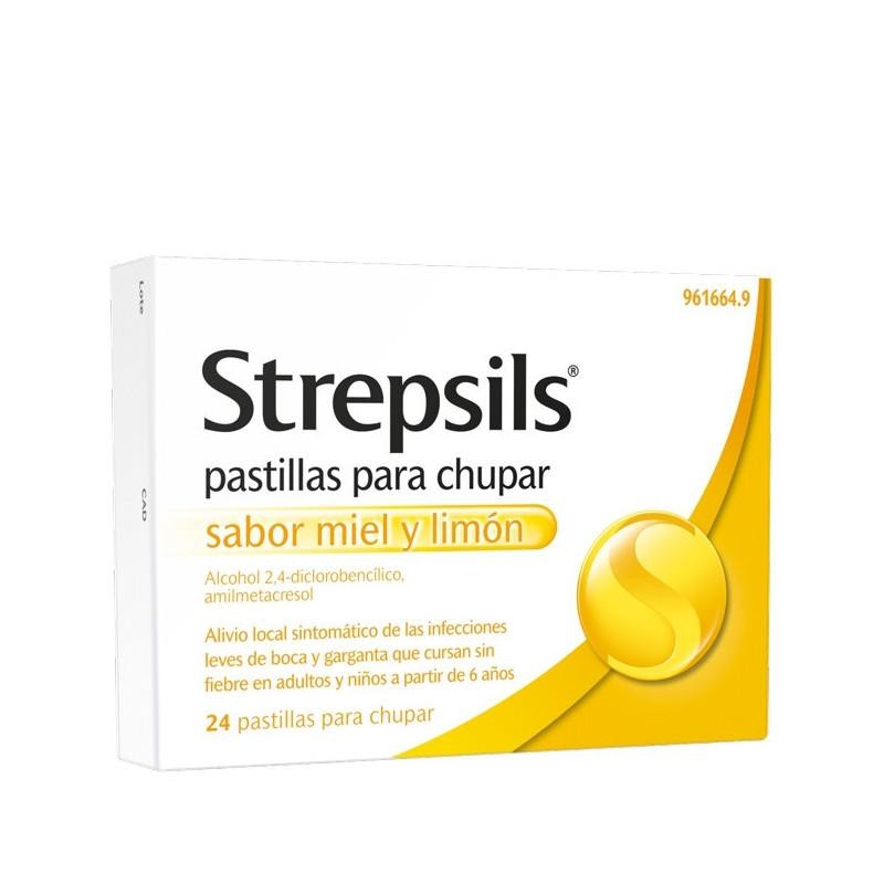 Strepsils miel y limón