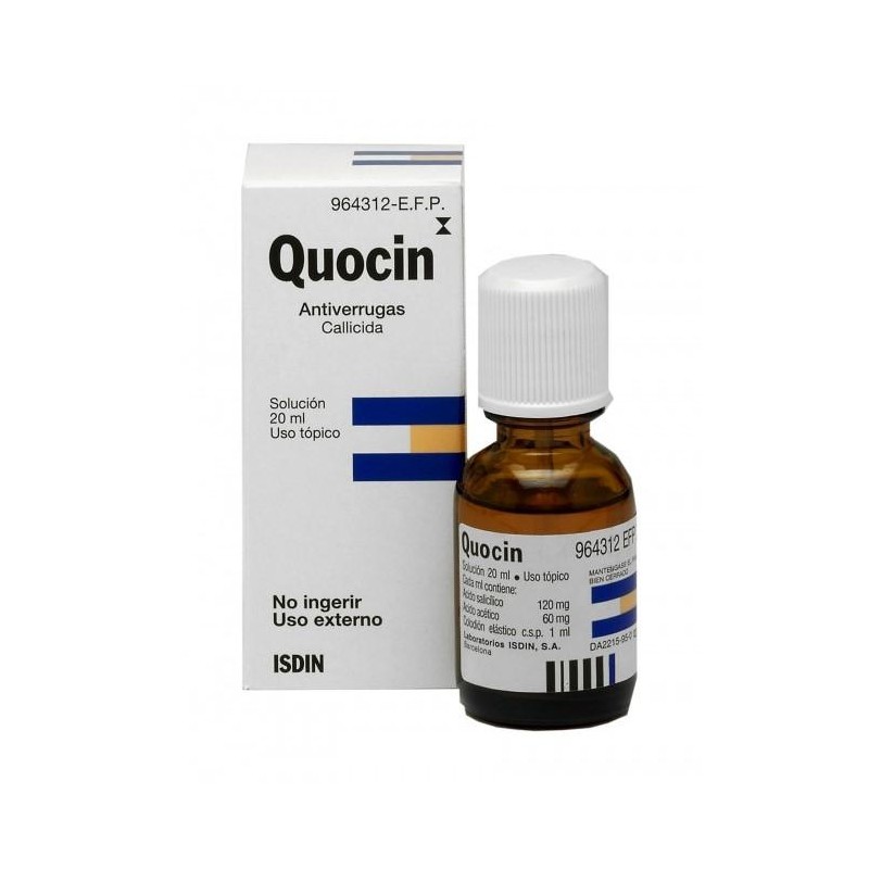 Quocin solución tópica 20 ml