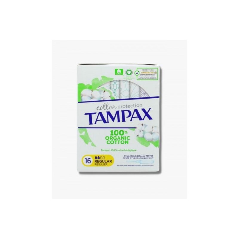 TAMPAX COTTON PROTECTION 14 UNIDADES REGULAR