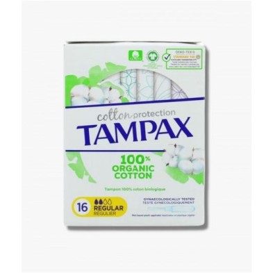 TAMPAX COTTON PROTECTION 14 UNIDADES REGULAR