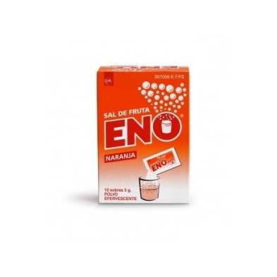 SAL DE FRUTA ENO NARANJA 5 G 10 SOBRES
